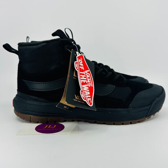 Vans Women's UltraRange EXO Hi MTE-1 Winter Sneaker Boots 'Black Gum' Size 8 - Picture 1 of 11